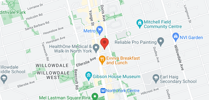 map of #1505 -26 NORTON AVE